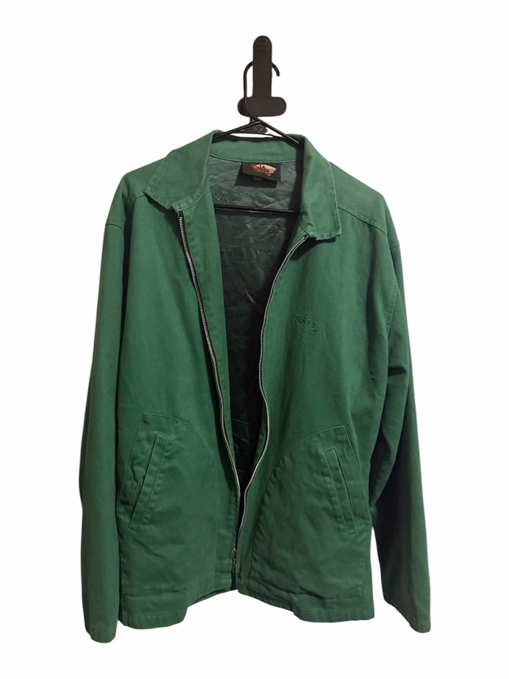 Swobo Vintage Green Men's Zip-Front Jacket